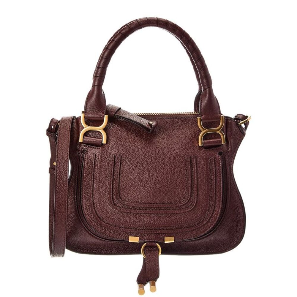Chloé Marcie Small Leather Satchel